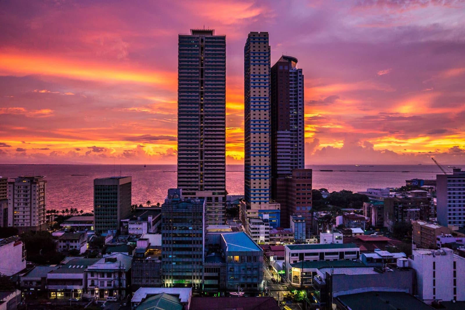 Manila skyline representing the Philippines, where regulators track gambling channelization