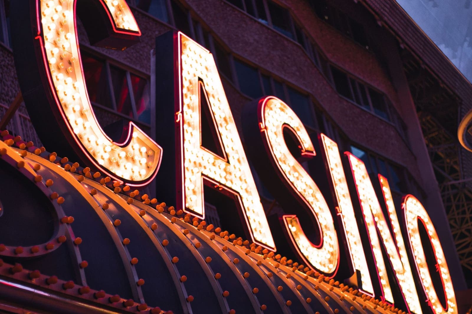 Exterior view of a tribal casino resort in California