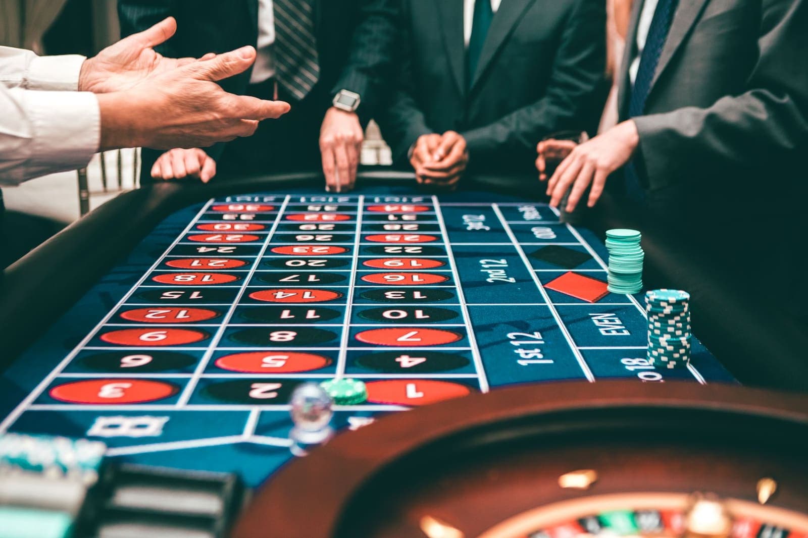a roulette wheel and ball close up