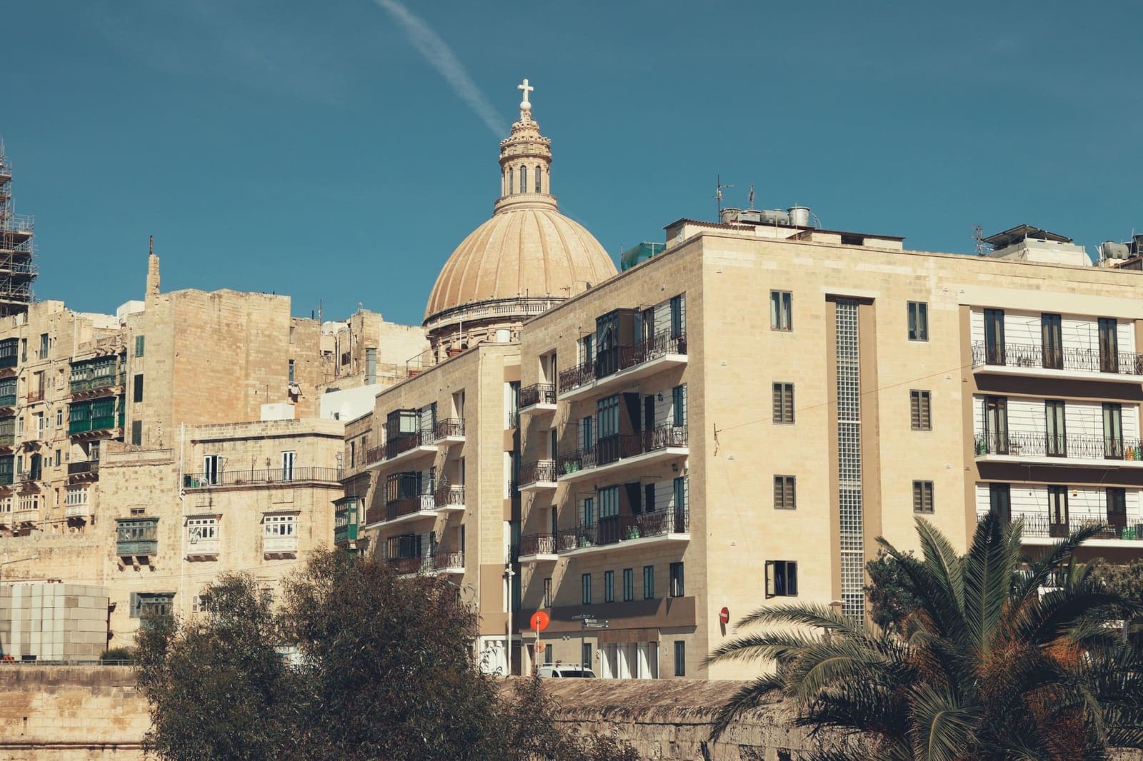 Office buildings in Valletta, Malta, where many gaming companies are based
